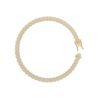 Diamond Flower Set Tennis Chain
