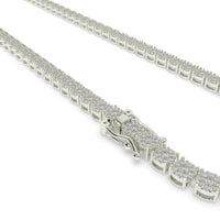 Diamond Flower Set Tennis Chain