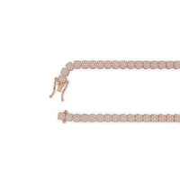 Diamond Flower Set Tennis Chain