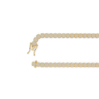 Diamond Flower Set Tennis Chain