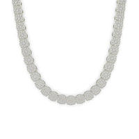 Diamond Flower Set Tennis Chain
