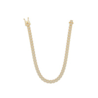 Diamond Flower Set Tennis Chain