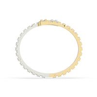 Baguette Diamond Bangle Bracelet