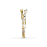 Baguette Diamond Bangle Bracelet