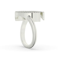 Diamond Initial Ring