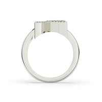 Diamond Initial Ring