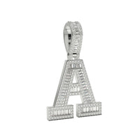 3D Baguette Initial Charm