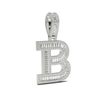 3D Baguette Initial Charm