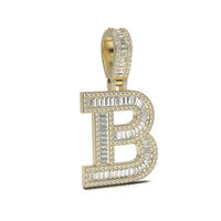 3D Baguette Initial Charm