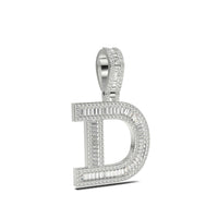 3D Baguette Initial Charm