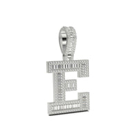 3D Baguette Initial Charm