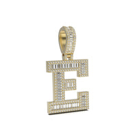 3D Baguette Initial Charm