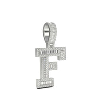 3D Baguette Initial Charm