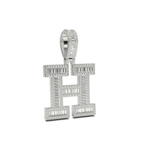 3D Baguette Initial Charm