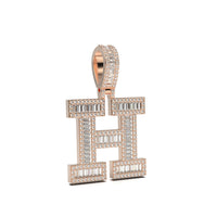 3D Baguette Initial Charm