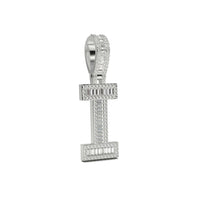 3D Baguette Initial Charm