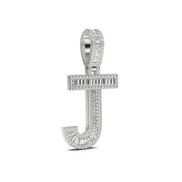 3D Baguette Initial Charm