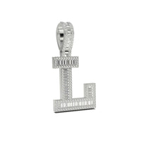 3D Baguette Initial Charm