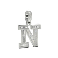 3D Baguette Initial Charm