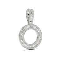 3D Baguette Initial Charm