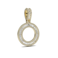3D Baguette Initial Charm