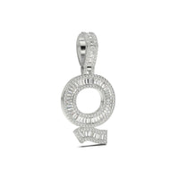 3D Baguette Initial Charm
