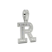 3D Baguette Initial Charm