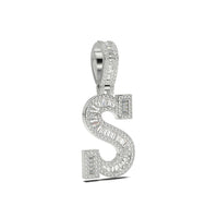 3D Baguette Initial Charm