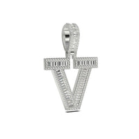 3D Baguette Initial Charm