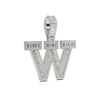 3D Baguette Initial Charm
