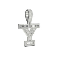 3D Baguette Initial Charm