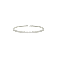 Diamond Clustered Tennis Bracelet