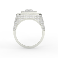 Baguette Oval Diamond Ring